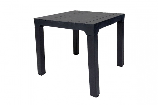 Boston b:rattan, Стол Quatro 780*780, антрацит - 1